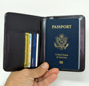 Wallet Holder For Passport RFID Blocking ID Card Case Cover